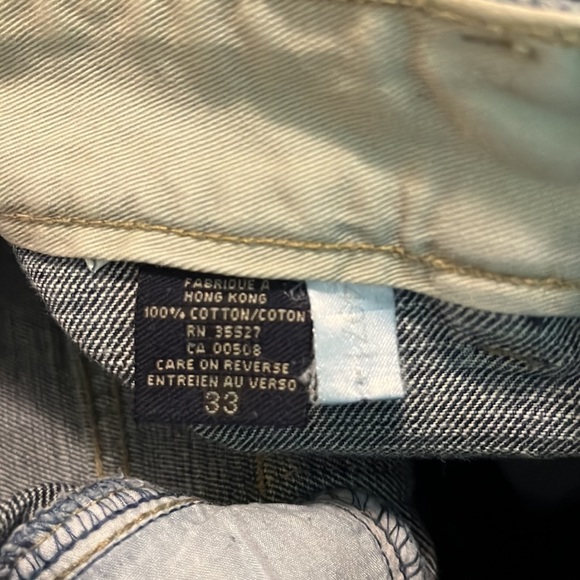 MARIiTHE FRANCOIS GIRBAUD Size 33 Hi-Waist Jeans  Button-Zip PaintSplotch - Picture 12 of 16